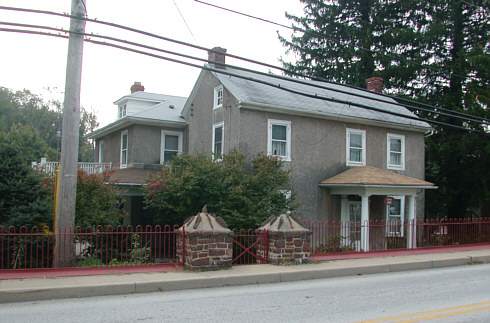 Residence of Henry W. Swartley in the Village of Skippack as it appears today. (2003)